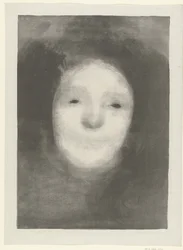 Badanie głowy uśmiechniętej kobiety Elise się śmieje Etiuda de Femme ou Elise hojna L
