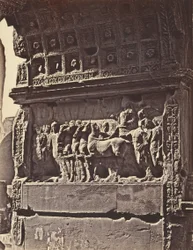 Płaskorzeźba łuku Tytusa, 1848-52.