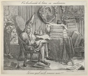 Literacki medytujący, 1821., 1821.