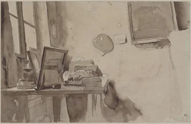 Narożnik pracowni, ok. 1825 r.