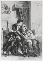 Hamlet: Hamlet i królowa