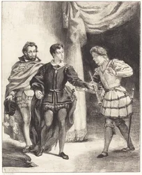 Hamlet i Guildenstern Akt III, scena II, 18341843.
