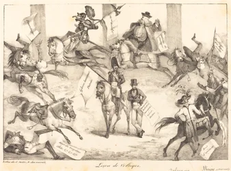 Lekcja skakania na sztuczki, 1822.