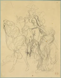 Studium dla Marphise i Mistress of Pinabel