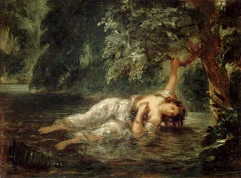Śmierć Ofelii, 1853