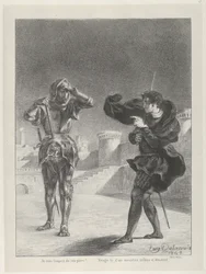 Duch na tarasie, 1843., 1843.