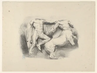 Tezeusz Zdobywca Centaura Eurytus, 1825., 1825.