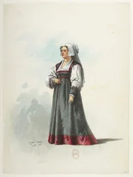 Btv1b84558104 23 - Saint-Saëns - Henryk VIII - Maquettes de costumes - Lacoste - 23 kostiumy