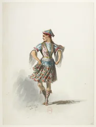 Btv1b84558104 67 - Saint-Saëns - Henryk VIII - Maquettes de costumes - Lacoste - 65th Costume