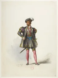 Btv1b84558104 68 - Saint-Saëns - Henryk VIII - Maquettes de costumes - Lacoste - 66th Costume