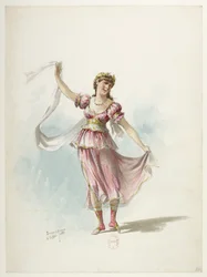 Btv1b84558104 84 - Saint-Saëns - Henryk VIII - Maquettes de costumes - Lacoste - 80. Kostium