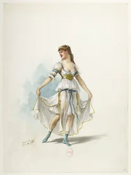 Btv1b84558104 85 - Saint-Saëns - Henryk VIII - Maquettes de costumes - Lacoste - 81. Kostium