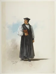 Saint-Saëns - Henryk VIII - Modele kostiumów - Lacoste - 35. Kostium