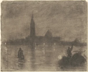 Wieczór, San Giorgio Maggiore, Wenecja