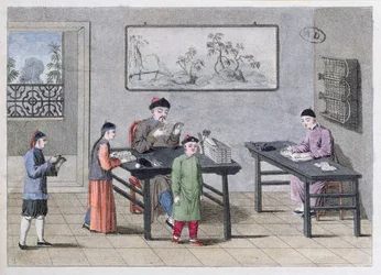 Szkoła chińska, ok.1810