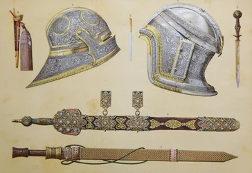 Broń należąca do Boabdila, ostatniego mauretańskiego króla Grenady