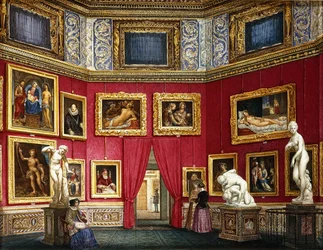 Figury w galerii obrazów
