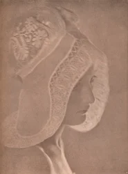 "Głowa dziewczyny", ok. 1900.