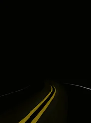 Driving The Road At Night # 3 Brooklyn (grafika cyfrowa)