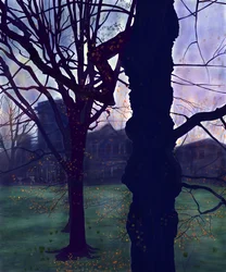 Prospect Park, świt, wczesna wiosna