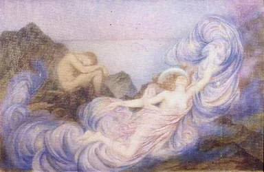 Zmierzch (olej na płótnie)