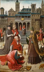 Scena z życia św. Rocha, 1517.