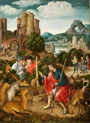 Scena z życia św. Rocha, 1517.