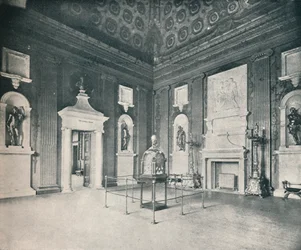 Pokój z kopułą lub sześcianem w Pałacu Kensington, c1899, 1901