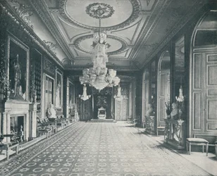 Sala tronowa, zamek Windsor, c1899, 1901