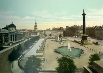 Trafalgar Square, ok. 1900.