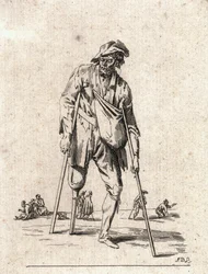 Żebrak (grawerunek)