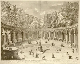 La Colonnade, Wersal, ok. 1715 (rycina)