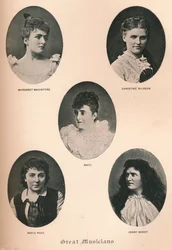 Wielcy Muzycy - Tablica XII, c1890, 1895