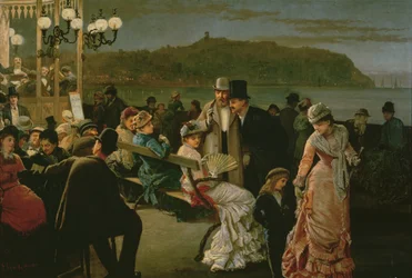 Scarborough: Spa w nocy, c.1879