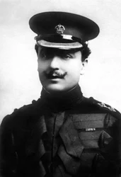 Robert Evett 1874-1949, angielski aktor i kierownik teatru, początek XX wieku.