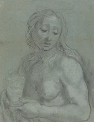 Połowa długości Marii Magdaleny [verso]
