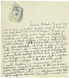 Autograf listu do Melchora Fernandeza Almagro, Granada, koniec stycznia 1926 r.