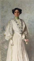 Portret Giulii Tricca autorstwa Federico Andreottiego