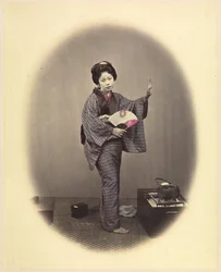 Tańcząca dziewczyna 1868 Felice Beato