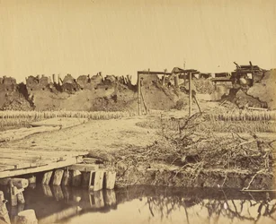 Fort Północny z zewnątrz, wejście angielskie, 21 sierpnia 1860 r.