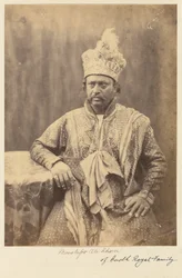 Moostafor Ali Khan z rodziny królewskiej Oudh