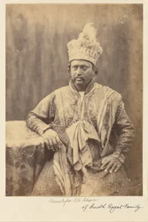 Moostafor Ali Khan z rodziny królewskiej Budh