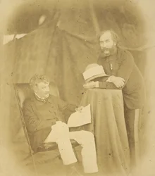 Sir Henry Drury Harness, KCB, pułkownik, inżynierowie królewscy i pułkownik Robert Abercromby