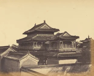 Świątynia Konfucjusza, Pekin, październik 1860 r.