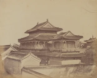 Świątynia Konfucjusza, Pekin, październik 1860, 1860.