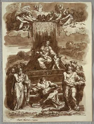 Madonna na tronie