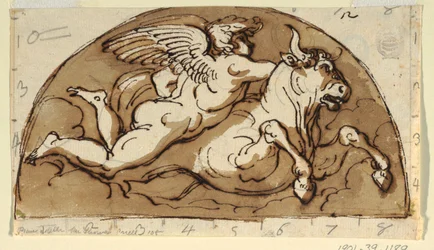 Tarus, Luneta na Suficie, Sala Ośmiokątna, Palazzo Milzetti, Faenza