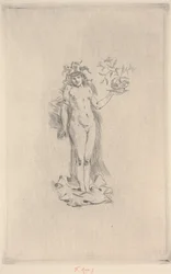 Taniec Folie (akwaforta)