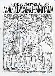 Poma de Ayala wypytuje o historię starożytnego Peru