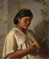 Indianka z nagietkiem, 1876
